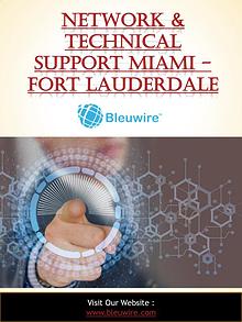 Network & Technical Support Miami - Fort Lauderdale