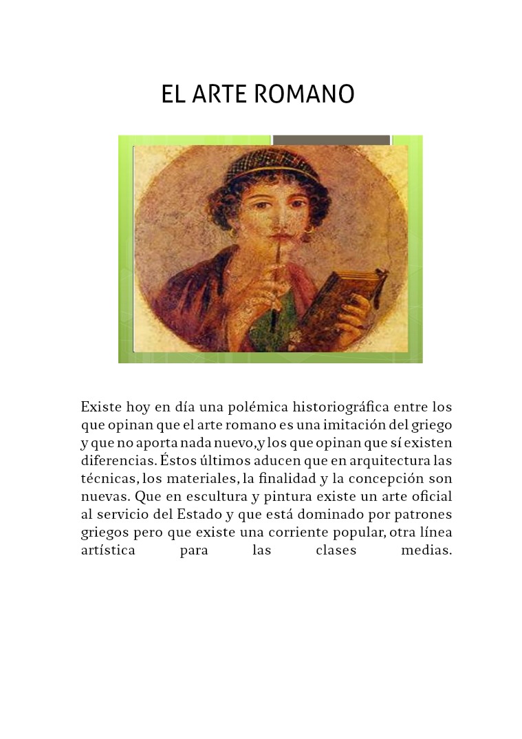 Pintura de la Antigua Roma pintura romana