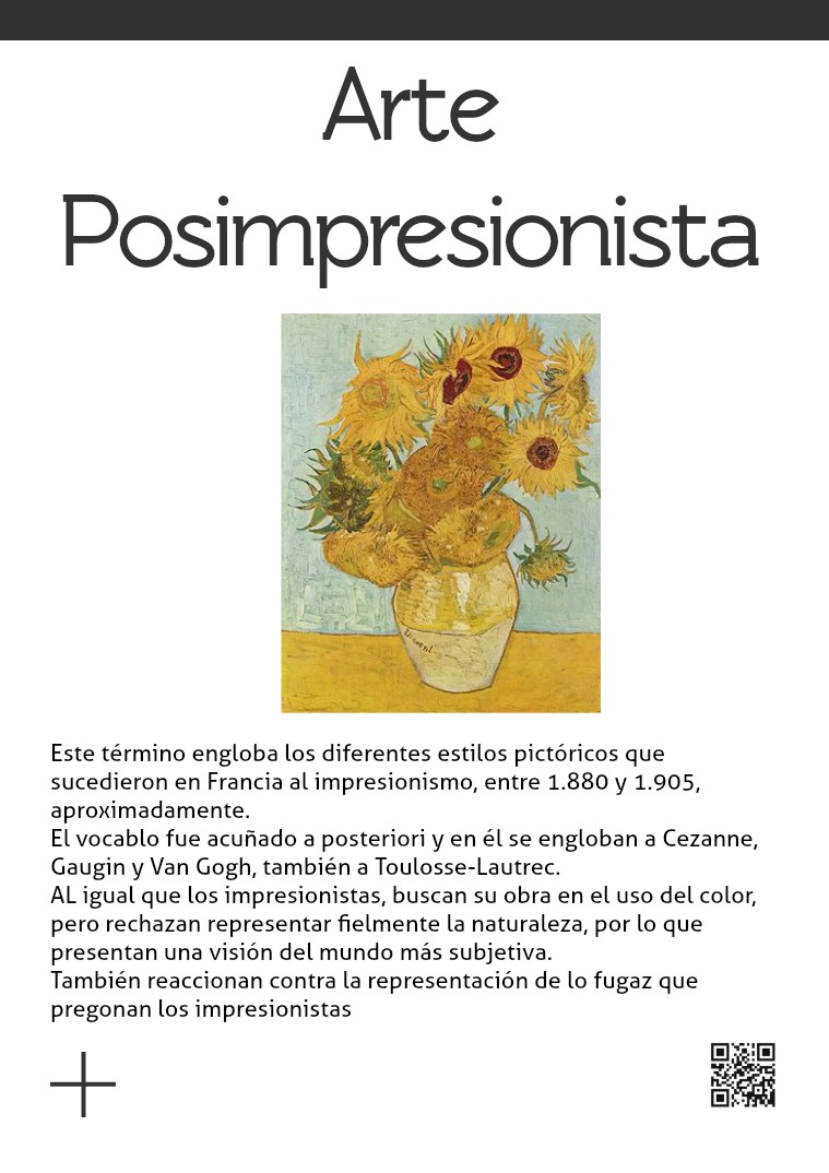 Pos impresionismo - Neo impresionismo El posimpresionismo es un estilo histórico artísti