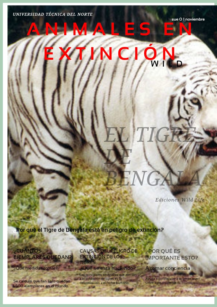 Animales en extinción 1