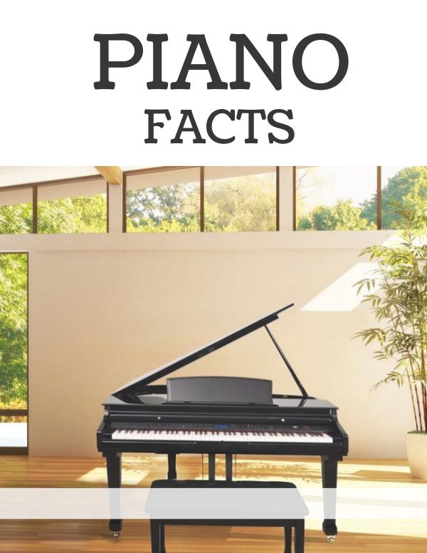 Piano Facts Piano Facts