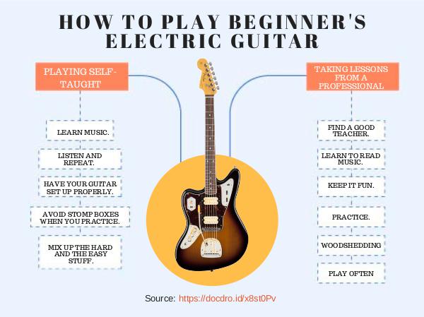 Guitar Facts How to Play Beginner's Electric Guitar