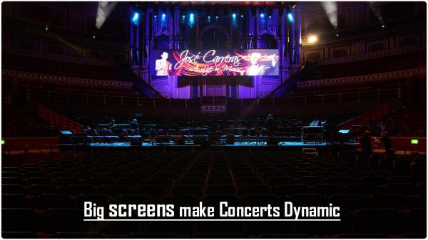 Plasma Screen HIre London Big Screens Make Concerts Dynamic