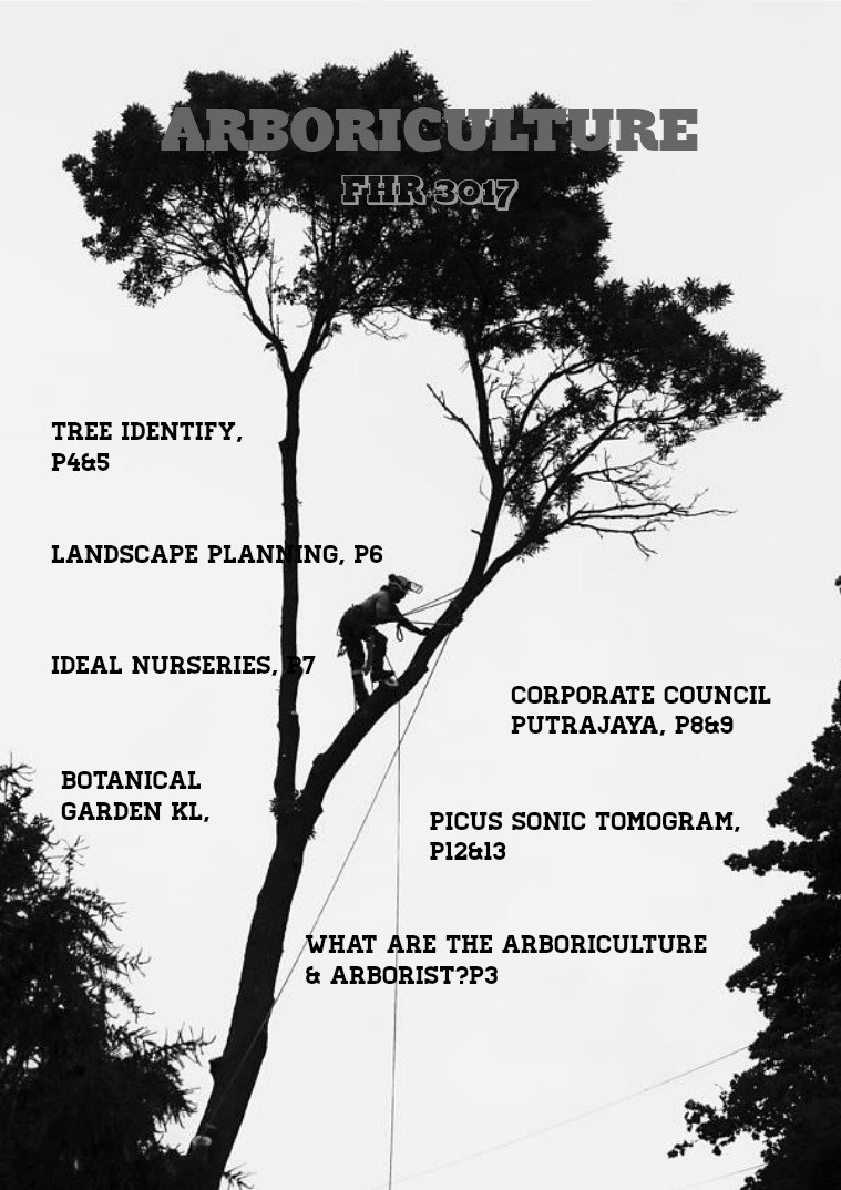 FHR 3017 Aboriculture FHR 3017 Arboriculture