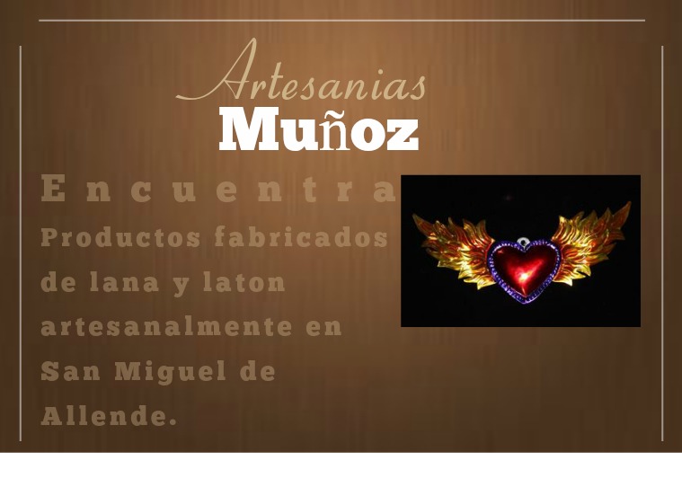 ARTESANIAS MUÑOZ DEMO Artesanías Muñoz