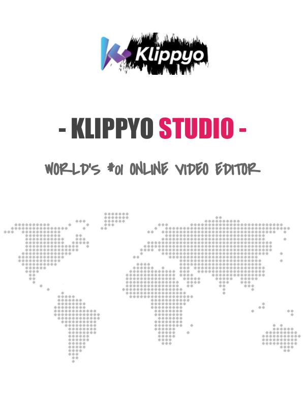 My first work Klippyo Studio - World's _01 Online Video Editor