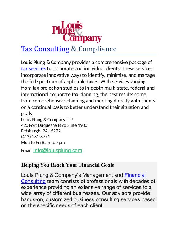 Louis_Plung__and__Company