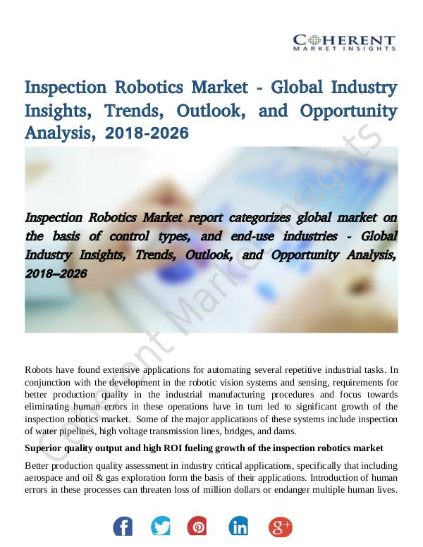 Inspection Robotics Market