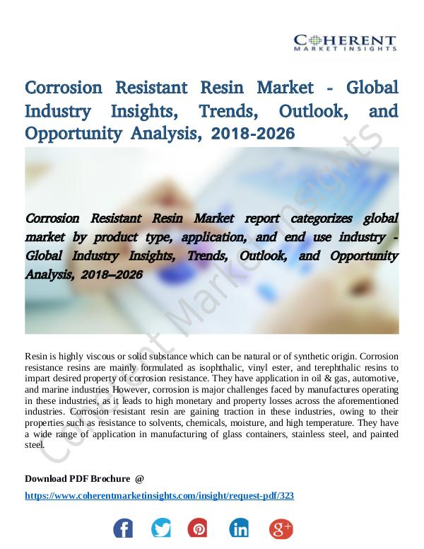 Corrosion Resistant Resin Market