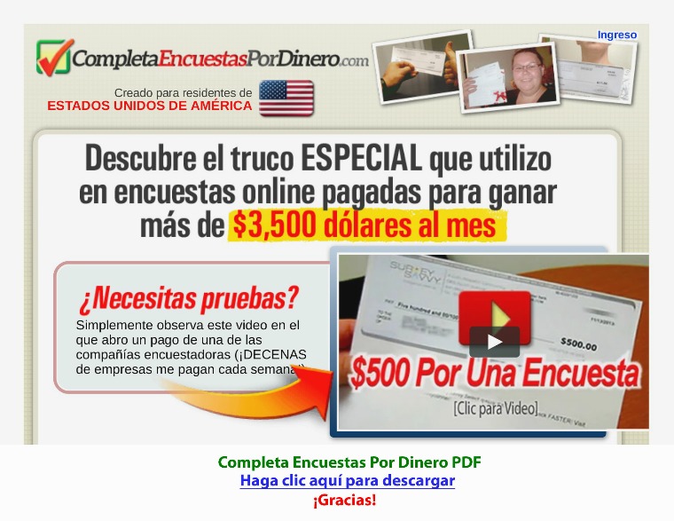 Completa Encuestas Por Dinero PDF