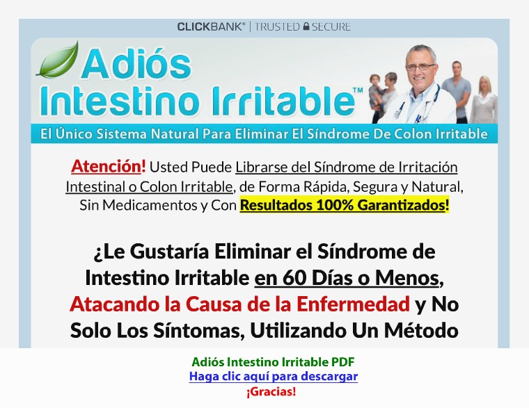 Adiós Intestino Irritable [PDF]