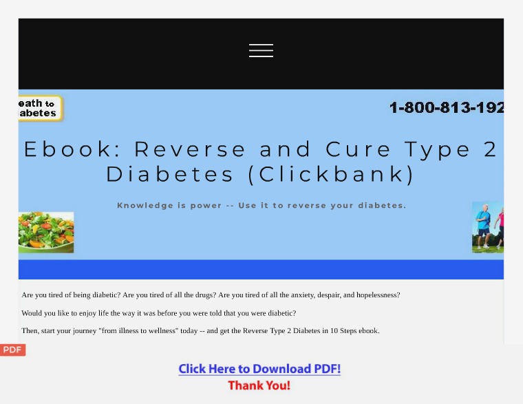 Reverse Type 2 Diabetes in 10 Steps Ebook [PDF] Reverse Type 2 Diabetes in 10 Steps Ebook