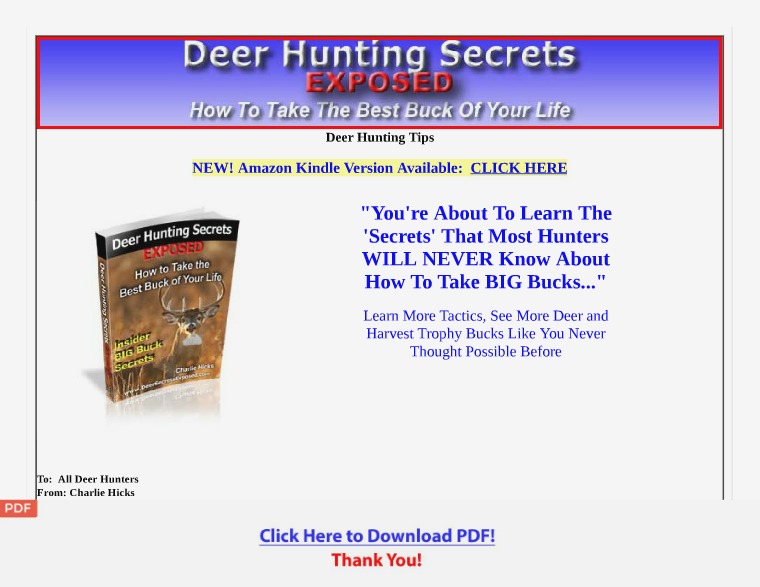 Deer Hunting Tips [PDF] Deer Hunting Tips | Joomag Newsstand