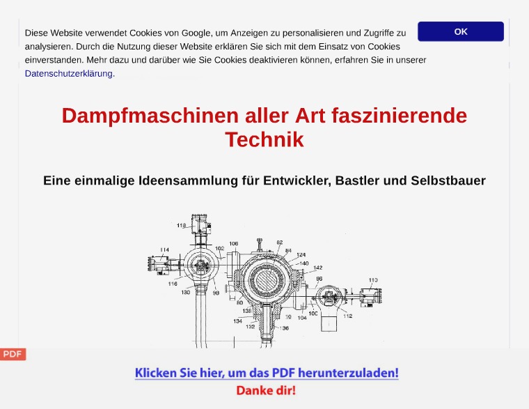 Dampfmaschinen Technik Patentschriften [PDF]