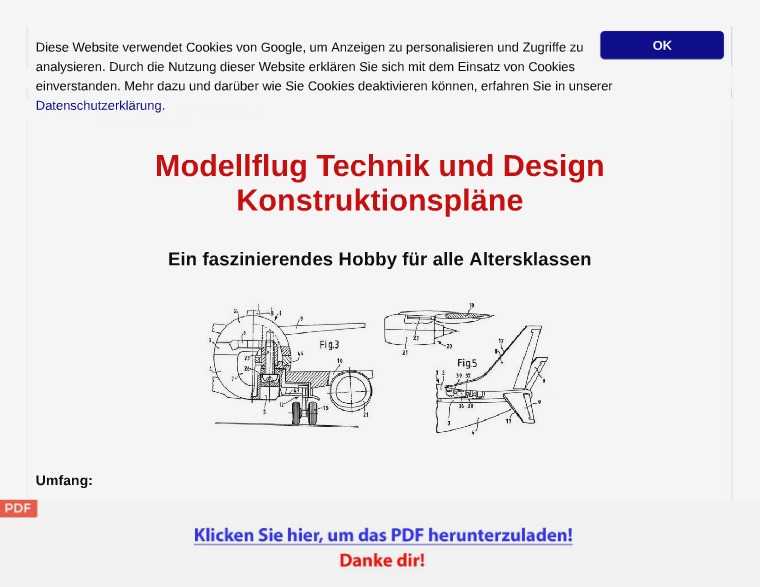 Modellflug Technik Patentschriften [PDF]