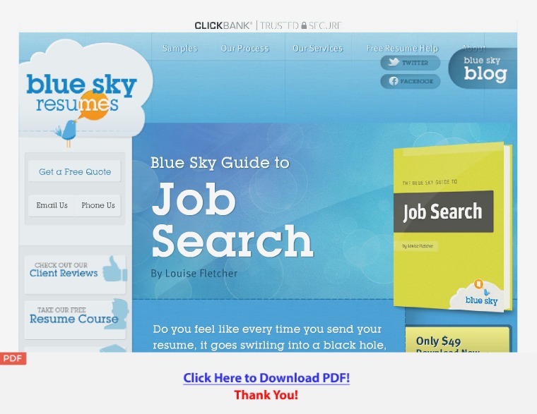 The Blue Sky Guide to Job Search [PDF]