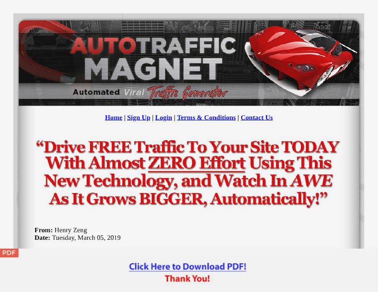 Auto Traffic Magnet [PDF]