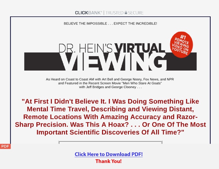 Virtual Viewing Secrets Revealed [PDF]