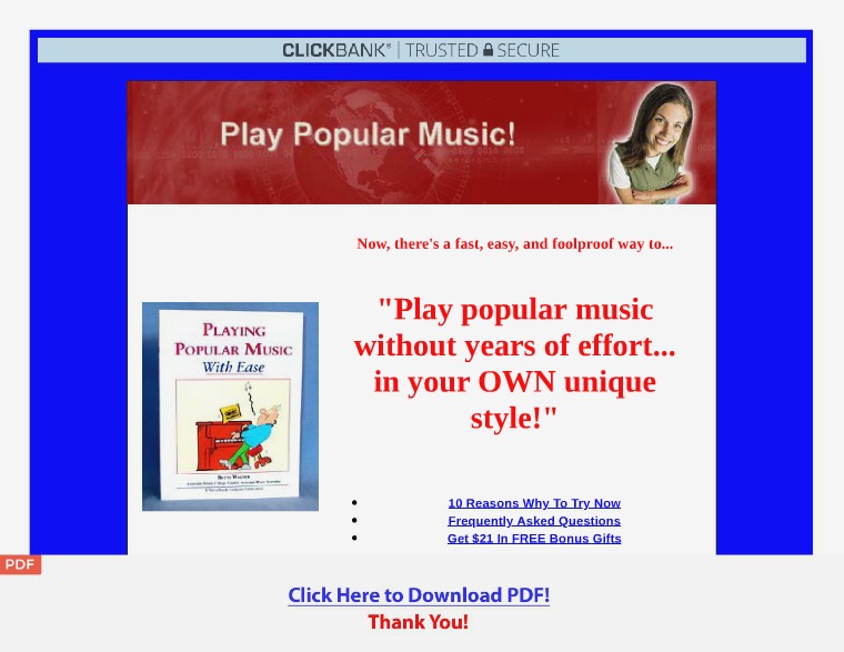 Play Popular Music With Ease [PDF]