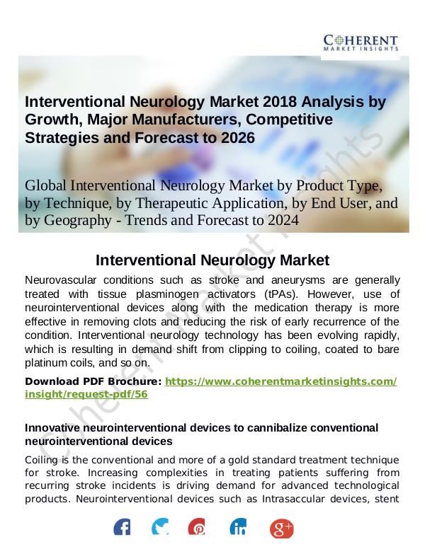Stairlifts Market: Foresees Skyrocketing Growth in the Coming Years Interventional Neurology
