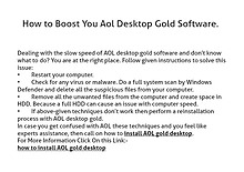 Aol Desktop Gold