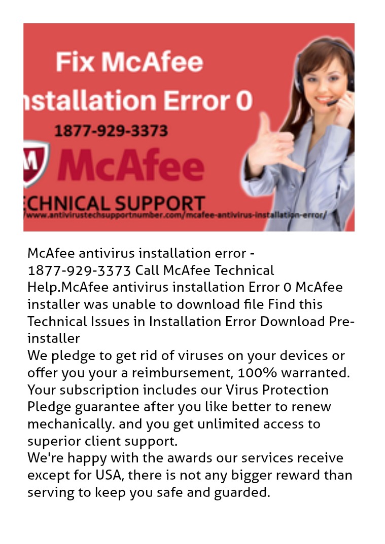 McAfee Antivirus Installation Error Solution Mcafee antivirus latest version