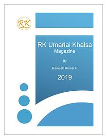 RK Umarlai Khalsa Magazine