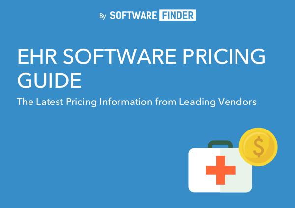 EHR Software Vendors ehr-software-pricing-guide