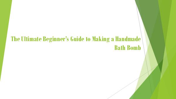 Sapona Guide to Making a Handmade Bath Bomb