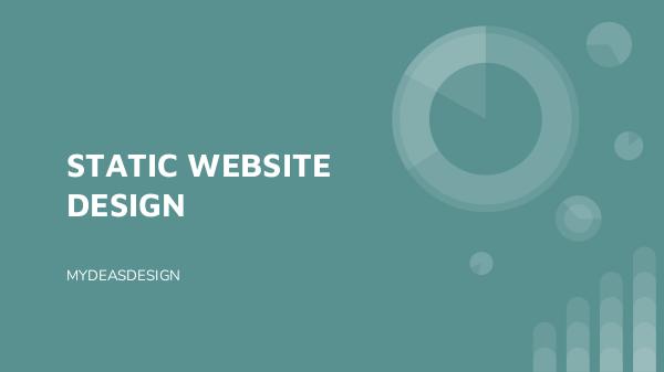 Static Website Design | mydeasdesign static website design
