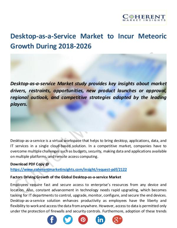 Christy Publications Desktop-as-a-Service Market