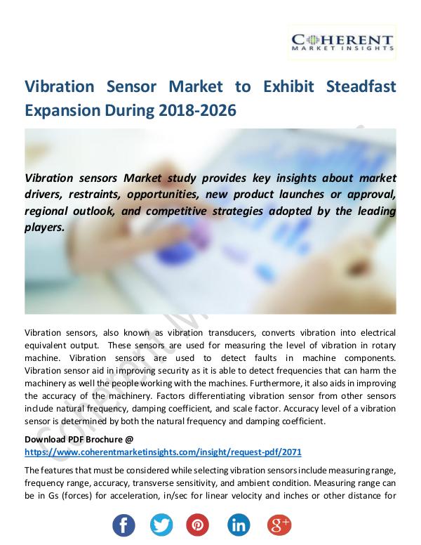 Christy Publications Vibration Sensor Market