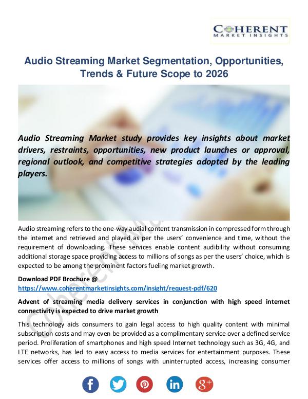 Christy Publications Audio Streaming Market