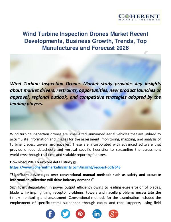 Christy Publications Wind Turbine Inspection Drones Market