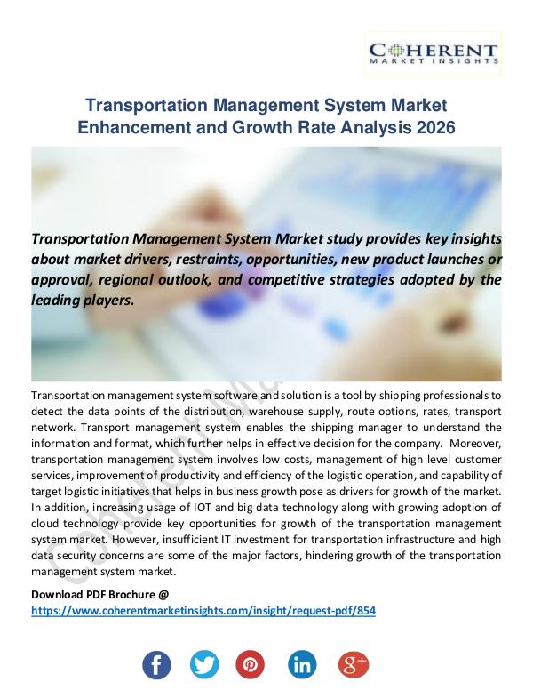 Christy Publications Transportation Management System Market