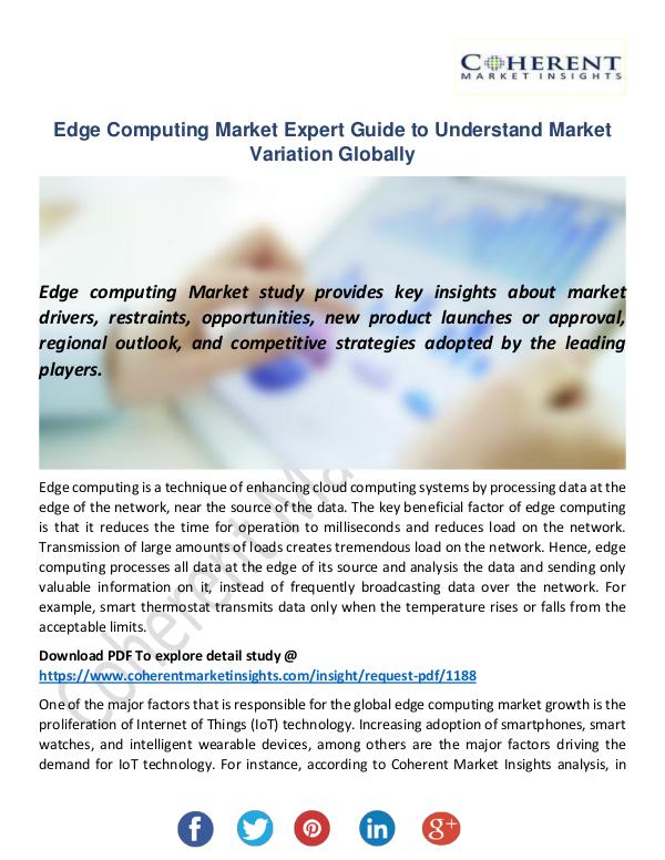 Christy Publications Edge Computing Market