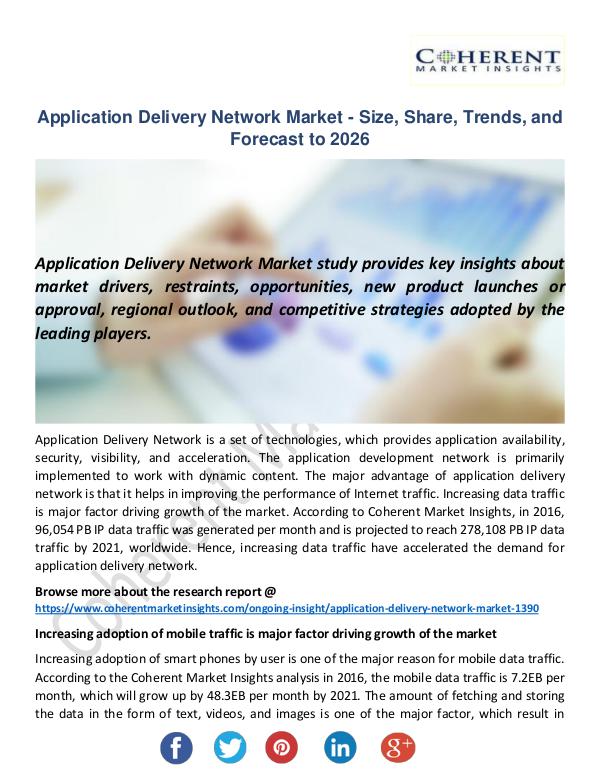 Christy Publications Application Delivery Network Market