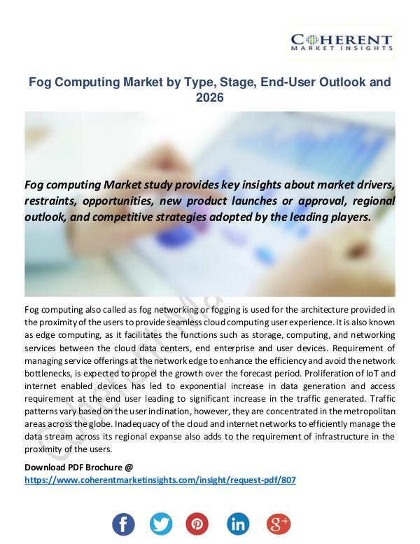 Christy Publications Fog Computing Market