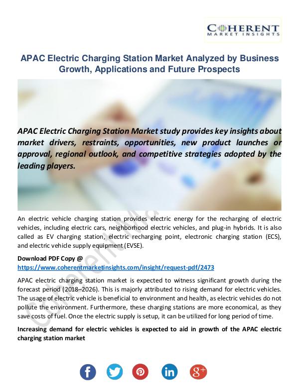 Christy Publications APAC Electric Charging Station Market