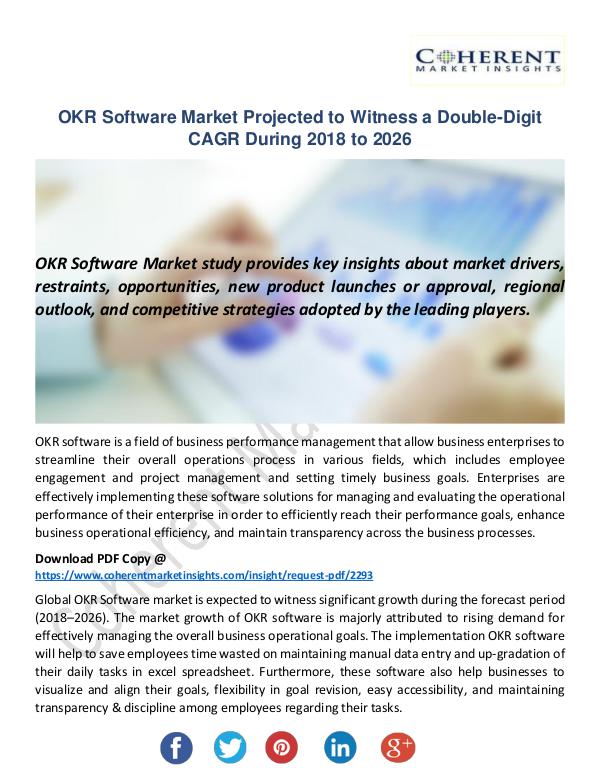 Christy Publications OKR Software Market