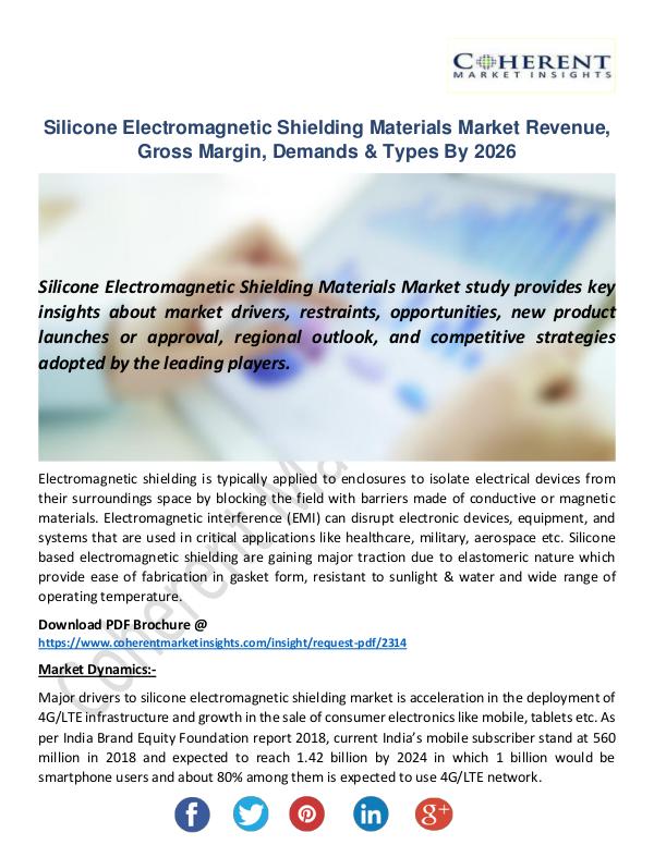 Silicone Electromagnetic Shielding Materials