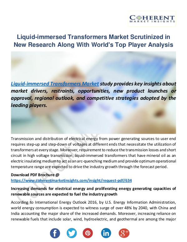 Christy Publications Liquid-immersed Transformers Market