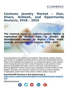 Costume Jewelry Market – Size, Share, Outlook, and Opportunity Analys