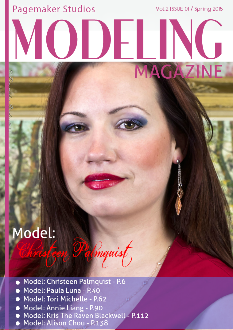 Pagemaker Studios Modeling Magazine Spring Issue 2015