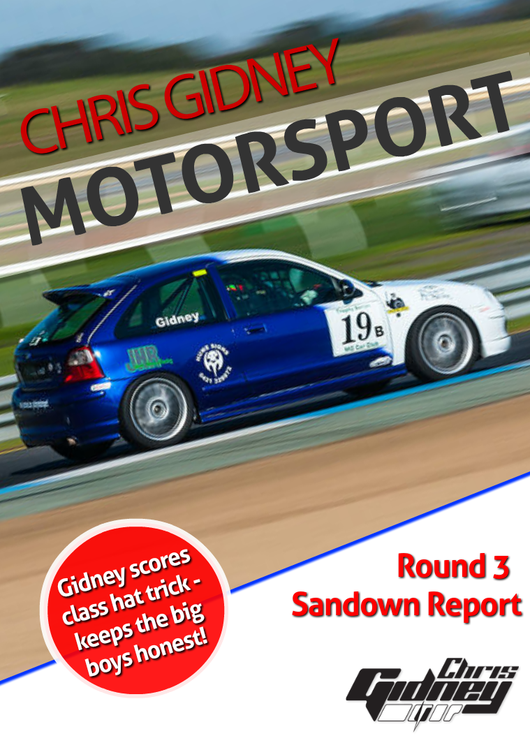Chris Gidney Motorsport Volume 8.