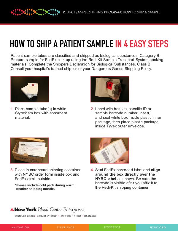 Redi-Kit Sample Shipping: How to Ship a Sample