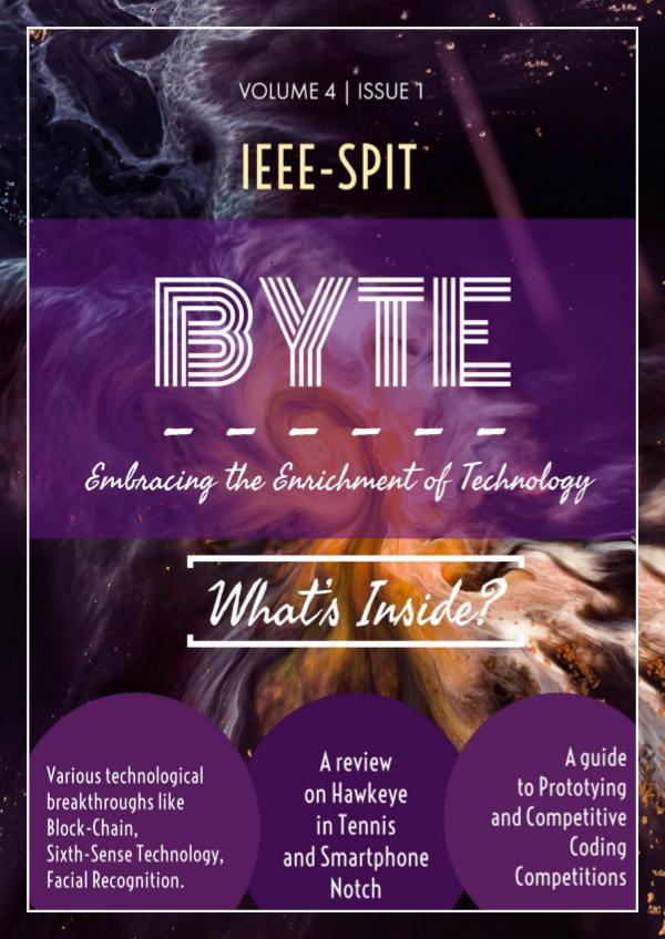 IEEE Byte- Volume 4 | Issue 1 IEEE BYTE- Vol4 Issue1