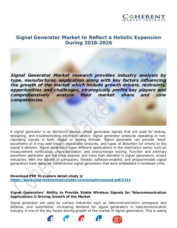 Techno World Signal-Generator-Market