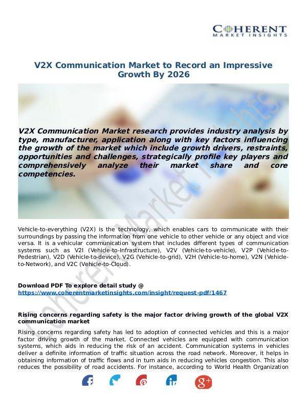 Techno World V2X-Communication-Market
