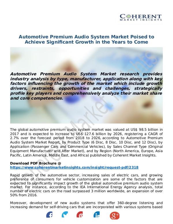 Automotive-Premium-Audio-System-Market